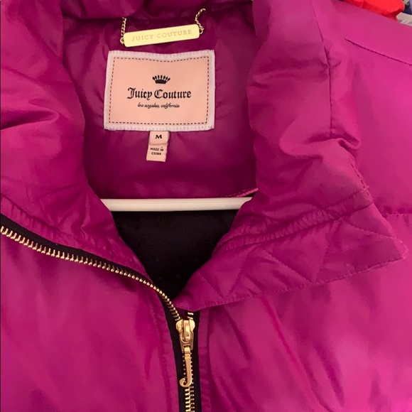 Juicy Couture Puffy Vest Size Medium - Picture 3 of 3